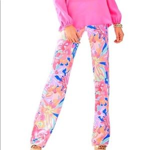 Lily Pulitzer Georgia May Palazzo pants NWT LARGE